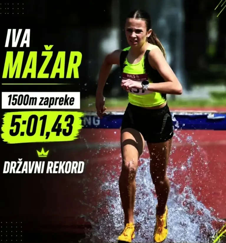Iva Mažar – državna rekorderka i ponos Kutine
