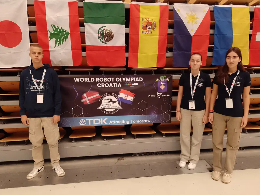 Europsko prvenstvo u robotici u Danskoj - GOAT tim