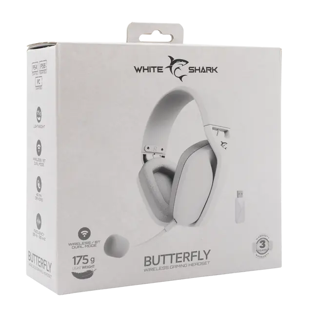 BUTTERFLY Bijele - Bežične
