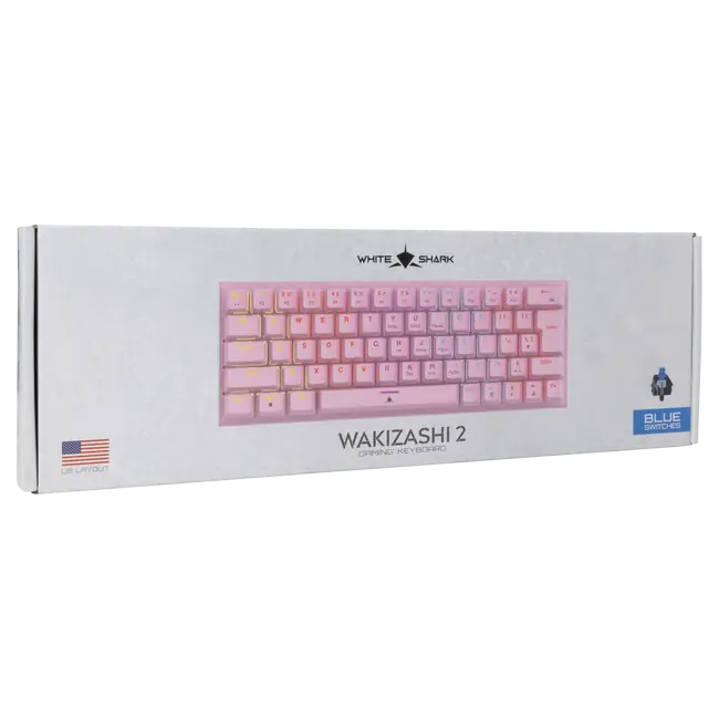 WAKIZASHI 2 US Розов - сини превключватели
