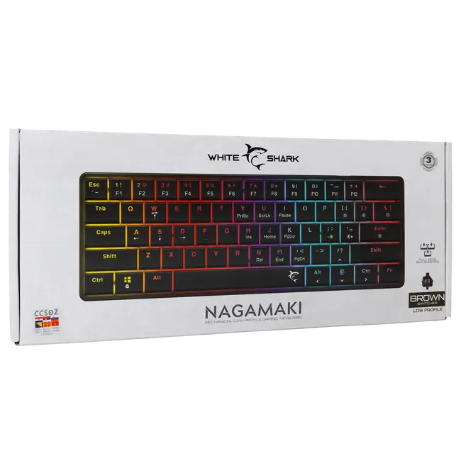 NAGAMAKI Черен HR - SMEĐI превключватели