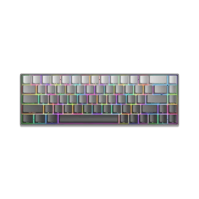 NUNCHAKU Grau GRADIENT US - rote Schalter