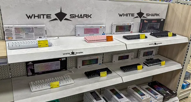 WHITE SHARK PROMO PVC PLOČA-TOP 1200x450x3