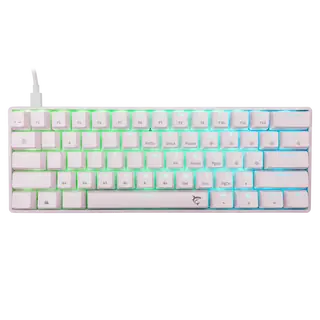 SHINOBI 2 Blanc HU - commutateurs bleus