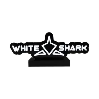 Tisch PROMO LED LOGO Schwarz