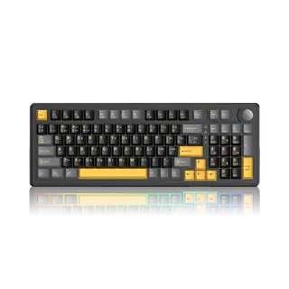 White Shark PL KEYBOARD GK-007151 EXCALIBUR BLACK/ HU